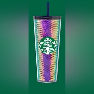 Starbucks Sequin Cold Cup - Purple